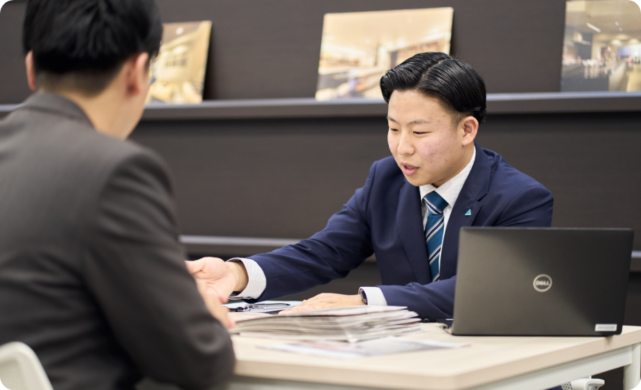 穴吹工務店の社内インターンシップ